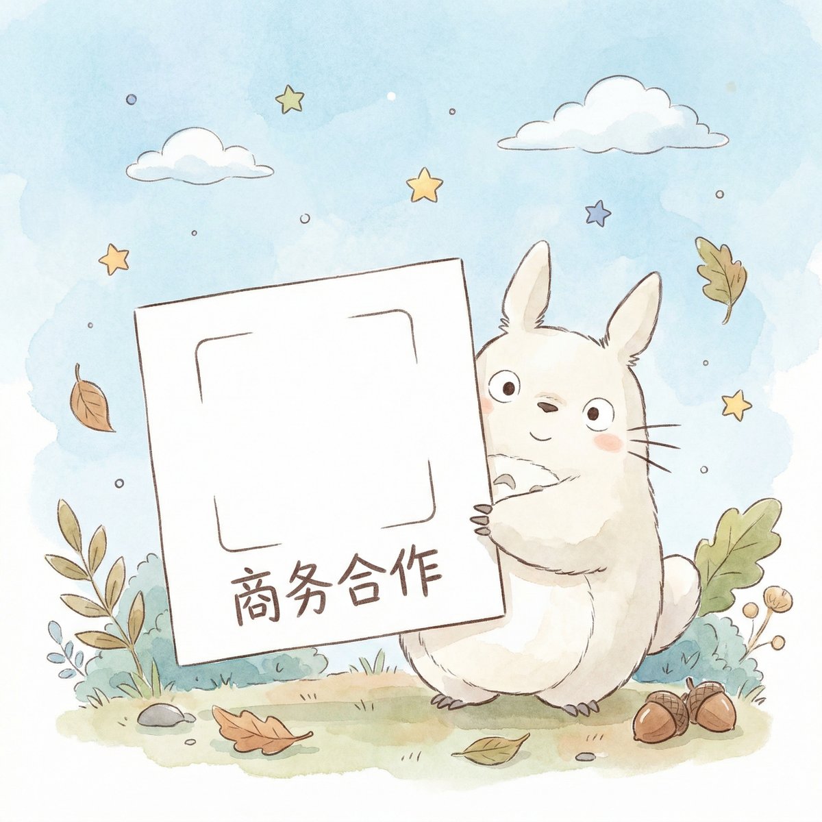 人兽商务二维码